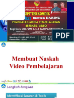 1 - Membuat Naskah Video Pembelajaran