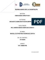 Encuesta Sobre Motivacion Empresarial