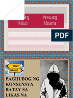 Paghubog NG Konsensya Batay Sa Likas Na Batas Moral