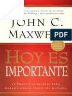 John C Maxwell - Hoy Es Importante