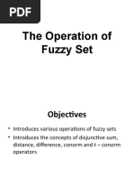 Fuzzy Set Operation