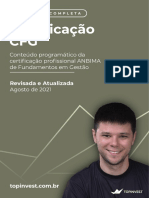 Como utilizar a apostila CFG da TopInvest