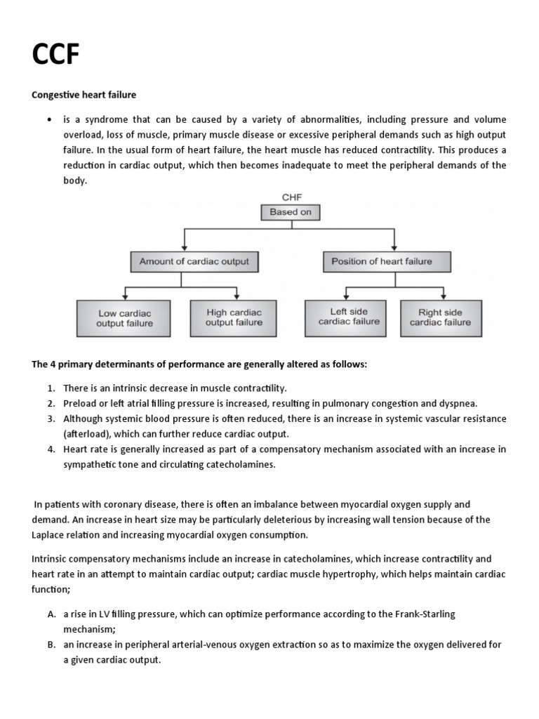Congestive Heart Failure | PDF | Wellness | Science & Mathematics