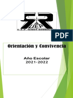 Orientacion y Convivencia I Momento2021-2022