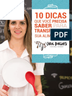 eBook Carol Borghesi 10 Dicas de Alimentacao