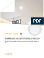 Current UNO Downlight Spec Sheet AS EN