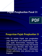 PAJAK PENGHASILAN Pasal 21 Dan 26