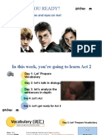 Act 2 - Harry Potter - Lesson 2