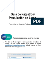 Guia de Registro y Postulacion en Linea 2019
