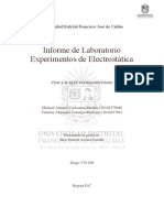 Informe Lab. Electrostática
