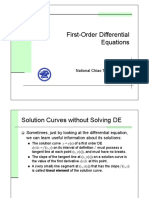 First-Order Differential Equations Visual Guide