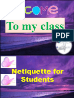 Netiquette For Students