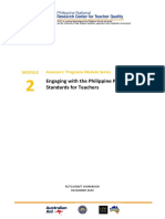 Module 2 Engaging With The Philippine Professional Standards For Teachers