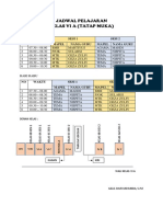 Jadwal Pelajaran