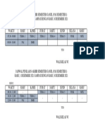 Jadwal Pas Semester 1