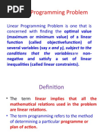 2.linear Programming Problem