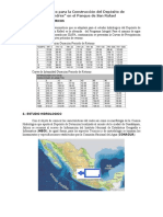 Estudio Hidrológico Depósito San Andrés