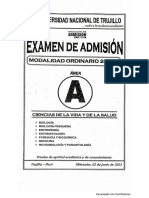 EXAMEN ORDINARIO ÁREA A II