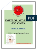 Universal Convent Sr. Sec. School: Project of Computer