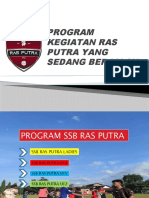 Program Kegiatan Ras Putra Yang Sedang Berjalan