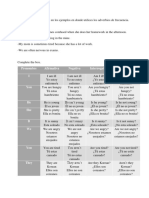 Pronombre Afirmativa Negativa Interrogativa Negativa Interrogativa I