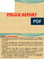 Police Report Explained