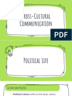 Lesson 11 - Political Life of Cross Cultural Communication