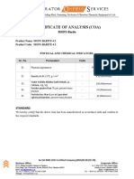 Certificate of Analysis (Coa) : MOFS-Barite