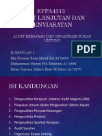 EPPA4313 Audit Kerajaan Dan Organisasi Bukan Untung (Kump. 9)