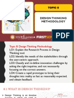 Design Thinking Methodology: Topic 8