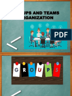 Lesson 9 Groups and Team in Organization