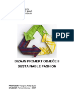 Dizajn Projekt Odjeće II