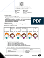 TES ASESMEN LITERASI NUMERASI BAHASA INGGRIS SMP