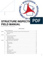 2018 WI DOT Structure Inspection Field Manual