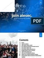 AIESEC in Universitas Jember Recruitment Booklet