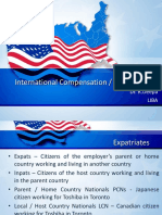 International Compensation and Expatriate Pay Elements