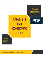 Analisis ISU Kontempo RER: Tugas Kelompok