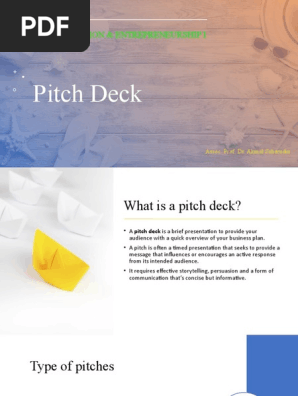 Pitch Deck