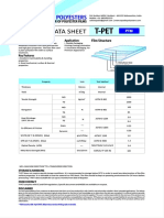 T-Pet: Product Data Sheet