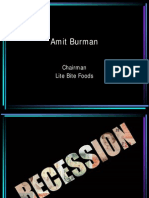 Amit Burman: Chairman Lite Bite Foods