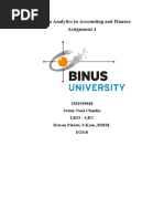 Big Data Analytics in Accounting and Finance Assignment 3