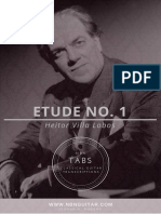 Etude No. 1: Heitor Villa Lobos