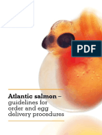 Atlantic Salmon - Guidelines For Order and Egg Delivery Procedures