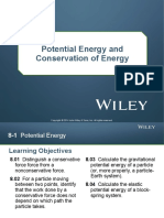 Ch08 Potential Energy and Conservation