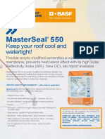 Masterseal 550: Keep Your Roof Cool and Watertight!