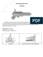 Digital Vernier Weld Gauge Details - Eng