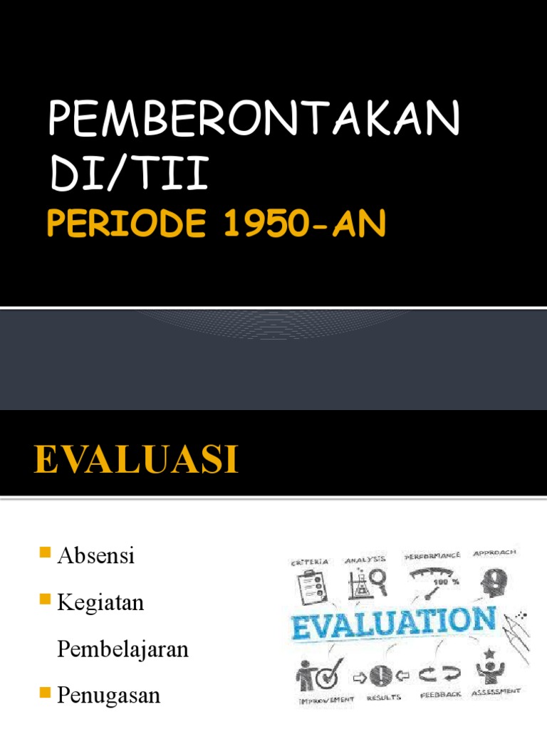 Pemberontakan DI/TII di Indonesia 1950-an | PDF