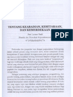 Tentang Keabadian Kesetaraan dan Kemerdekaan_Putu Laxman Pendit