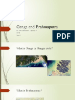 Ganga and Brahmaputra: By: Jose Andre Ieuan R. Capulong IV G07 E Topic 7