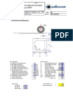 Perhitungan Kekuatan Box Culvert: UKURAN: 2000x2000mm. T 40cm L 2.0m Rev: BEBAN: Axle Load 70 Ton Date